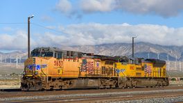 SS Raised Letter K3LA For the UP AC4400CW