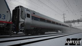 Nexo's Amtrak Amfleet/Cab Car Texture Enhancements 