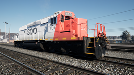 Soo Line SD40-2 & GP38-2