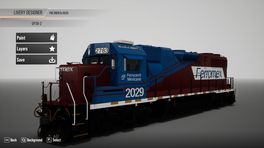 GP38-2 FXE 2029 Ex HLCX