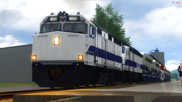 Metrolink F40PHR #800 Repaint