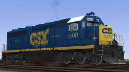 CSX HLS1 Huntington Load Test SD45-2
