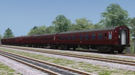 Maroon Railtour Stock