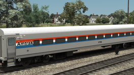 Amtrak Phase III Horizon - Comet I Repaint
