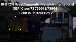 18:17 1Z19 Great Yarmouth - Harwich International 'GBRf 15'