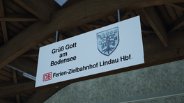iR | VBRG Lindau Hbf Welcome Sign Patch