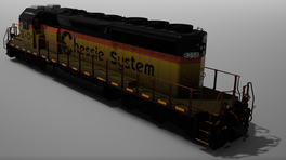 Chessie system SD40-2