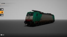 HLE 28 NMBS Traxx (Br 185.5 livery)