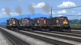 UP C44-9W Ex-SP Repaint Pack
