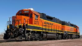 SS Raised Letter K3HA For the BNSF SD40-2