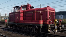 BR 363 (V 60) in original 1950s-60s DB shunter livery