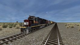 GP40-2 Trona railway