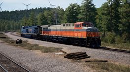 Norfolk Southern Heritage Unit #8105 in Interstate RR Livery ***Now Version 2***