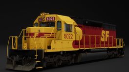 SPSF Santa Fe SD40