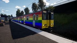 Class 314 Pride Glasgow Livery