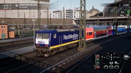 DB112 in der NordWestBahn Lackierung