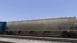 TILX 6351 Covered Hopper (With Repaint Template)