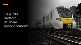 Dartford - Luton Announcements (real recordings used)