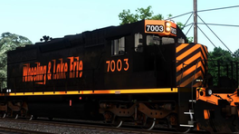 Wheeling and Lake Erie EMD SD40-2