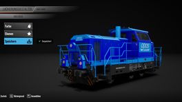 Vossloh G6 in der ODOS cargo lackierung