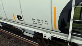 BNSF HiLine Trinity 5161 CU FT Hopper Enhancement 