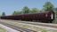 Maroon Railtour Stock