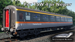 Mark 2a FK - London & South East Rail/Thames Express