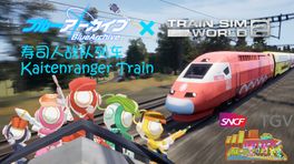 TGV Duplex Kaitenranger Train (Blue Archive)