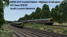 9B36 14:17 Crystal Palace - Highbury & Islington