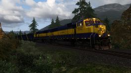 TRS SD70MAC Alaska Repaint