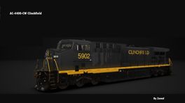 AC 4400 CW Clinchfield noir
