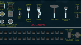 TSW RailDriver UK Remapping