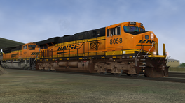 Weathered BNSF ES44C4 - Version 1