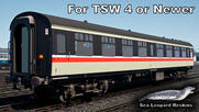 Mark 1 TSO - Unbranded Intercity Swallow