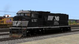 Norfolk Southern SD60M Triclops
