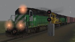BNSF EMD SD40-2 #1687