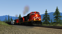 Retextured Canadian National C44-9W	