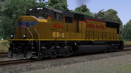 Union Pacific SD70M (Flat Radiators)