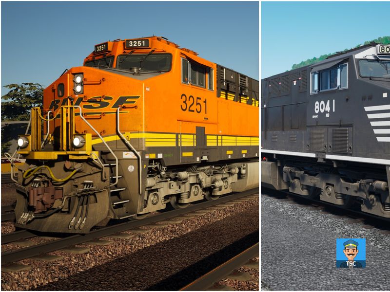 CJP/HSC ES44 - K5HL Hornsound Mod - Train Sim Community