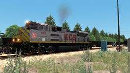 Kansas City Southern Sd70ACe Grey Ghost Unit 4005