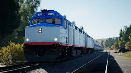 Amtrak F40PH 410 and 416