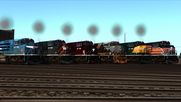 UP Heritage SD70Ace's Weathered (Searchlight Simulations compatible only)
