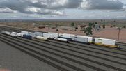 Modern BNSF Z Train Containers