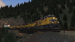 Shasta Sunset Stack Train