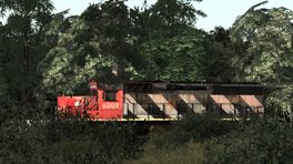 JR/SS SD40-2 Snoot CN #6008 (fictional)
