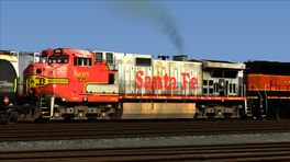 BNSF ex-ATSF C44-9Ws Weathered