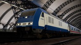 China high speed train SS9G (blue paint)