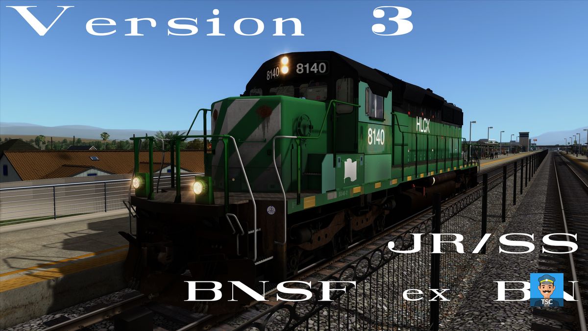 JR/SS SD40-2 HLCX #8140 *UPDATED* V3 - Train Sim Community