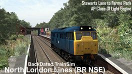 Stewarts Lane to Ferme Park - AP Class 31 LE - BR Blue 