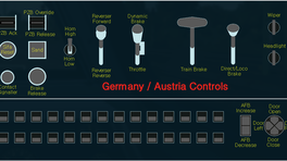 TSW RailDriver Remapping Germany
